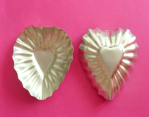 Moule coeur cannelé