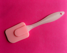 Mini spatule silicone