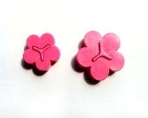 Tampon 2 fleurs