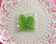 Perles vertes