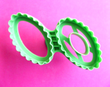 Tampon double ovale