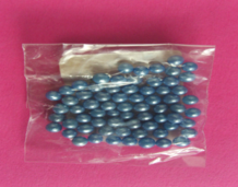 Perles bleu