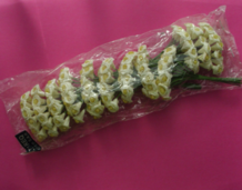 Mini fleurs beiges