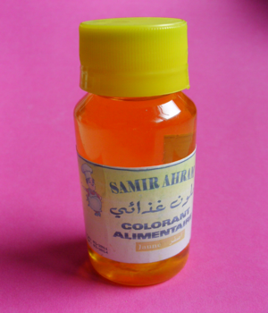 Colorant liquide jaune