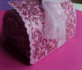 Boite dragée paillettes rose