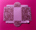 Boite dragée paillettes rose